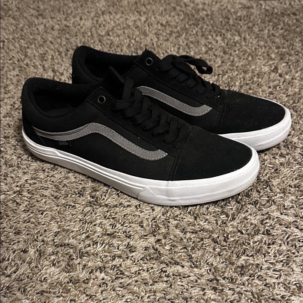 Vans Men's Old Skool BMX Black and Gray Shoes